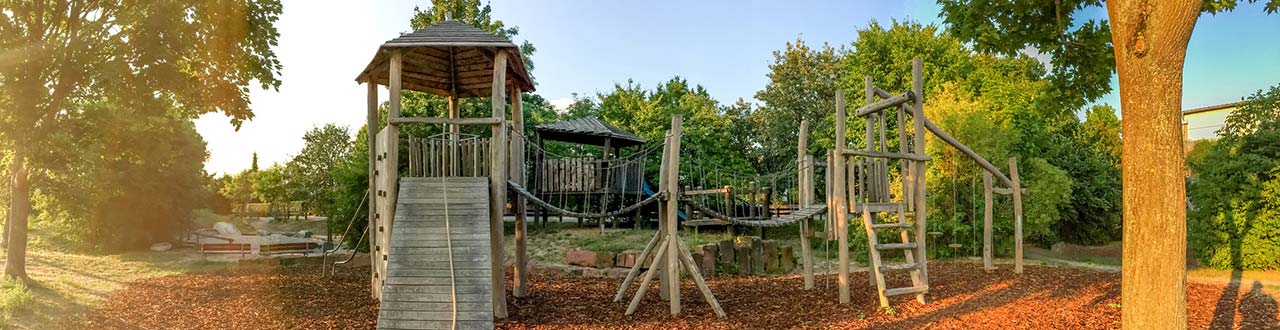 Casa de fazenda com playground