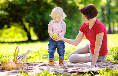 Casa de fazenda com babá